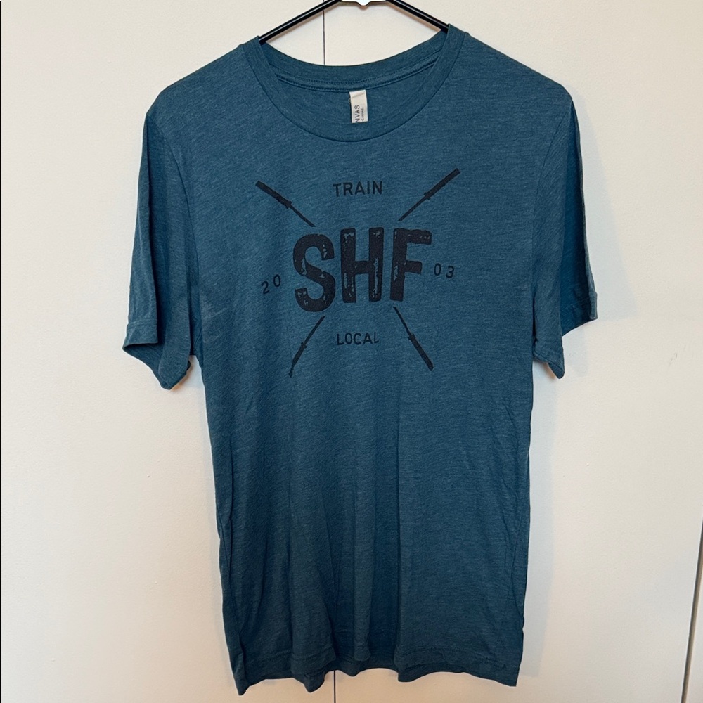 Men's Blue Graphic T-Shirt